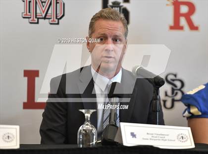 Thumbnail 1 in Trinity League Media Day - Santa Margarita photogallery.