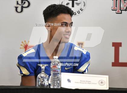 Thumbnail 2 in Trinity League Media Day - Santa Margarita photogallery.