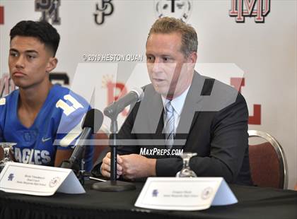 Thumbnail 2 in Trinity League Media Day - Santa Margarita photogallery.