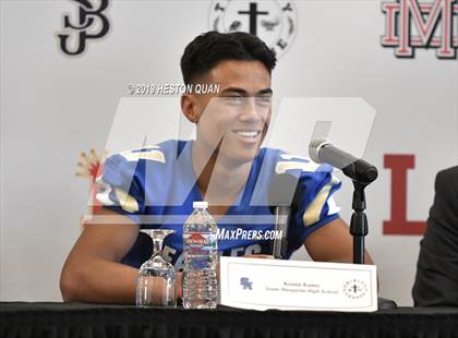 Thumbnail 1 in Trinity League Media Day - Santa Margarita photogallery.