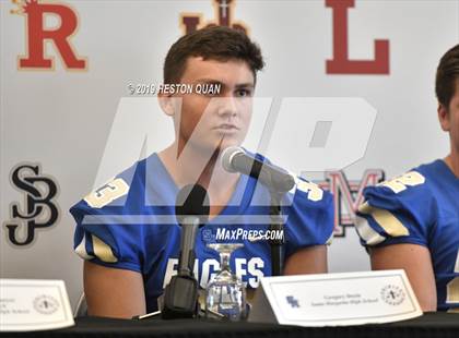 Thumbnail 3 in Trinity League Media Day - Santa Margarita photogallery.