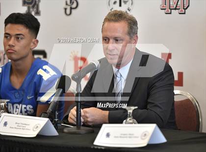 Thumbnail 1 in Trinity League Media Day - Santa Margarita photogallery.