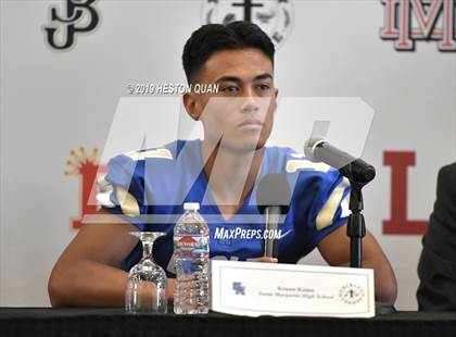 Thumbnail 2 in Trinity League Media Day - Santa Margarita photogallery.