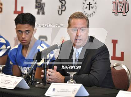 Thumbnail 1 in Trinity League Media Day - Santa Margarita photogallery.