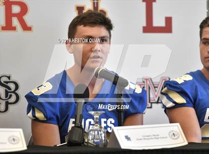 Thumbnail 1 in Trinity League Media Day - Santa Margarita photogallery.