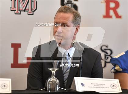 Thumbnail 1 in Trinity League Media Day - Santa Margarita photogallery.