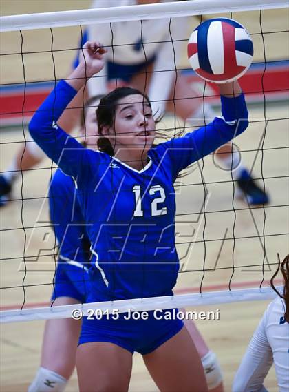 Thumbnail 1 in Johnson [Claudia Taylor] vs MacArthur [Douglas] (NEISD Tournament) photogallery.