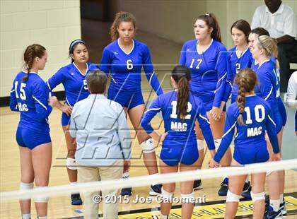Thumbnail 1 in Johnson [Claudia Taylor] vs MacArthur [Douglas] (NEISD Tournament) photogallery.