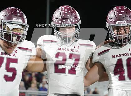 Thumbnail 1 in Magnolia @ College Station (UIL 5A Division I Region 3 Area Playoff) photogallery.