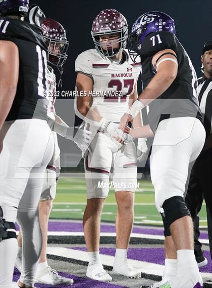 Thumbnail 3 in Magnolia @ College Station (UIL 5A Division I Region 3 Area Playoff) photogallery.