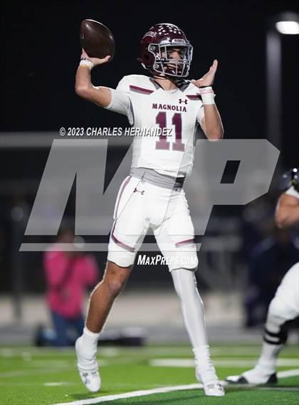 Thumbnail 1 in Magnolia @ College Station (UIL 5A Division I Region 3 Area Playoff) photogallery.