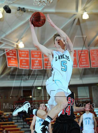 Thumbnail 3 in Blue Valley West vs. East (McPherson Invitational) photogallery.