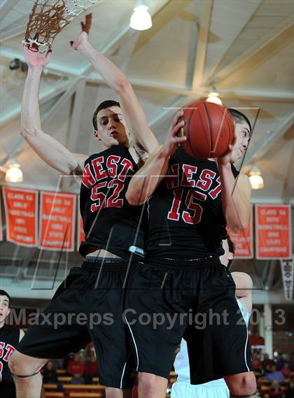 Thumbnail 3 in Blue Valley West vs. East (McPherson Invitational) photogallery.