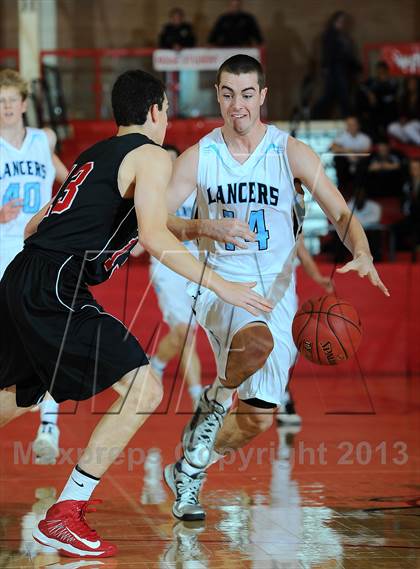 Thumbnail 3 in Blue Valley West vs. East (McPherson Invitational) photogallery.