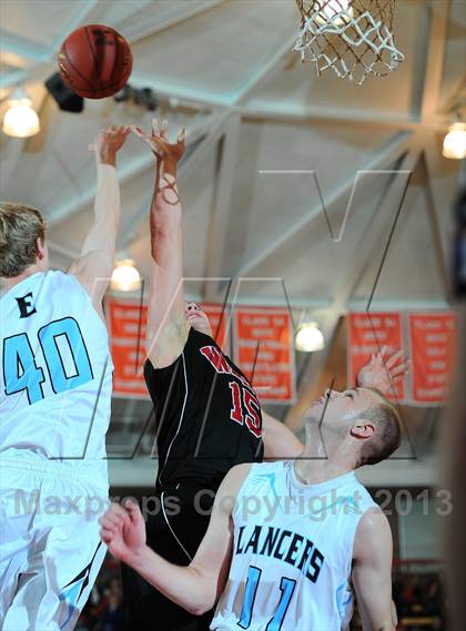 Thumbnail 3 in Blue Valley West vs. East (McPherson Invitational) photogallery.