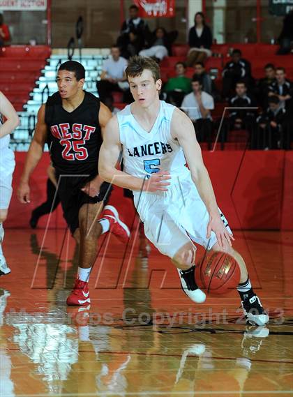 Thumbnail 1 in Blue Valley West vs. East (McPherson Invitational) photogallery.