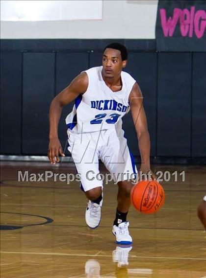 Thumbnail 3 in Dobie vs. Dickinson (McDonald's Texas Invitational) photogallery.