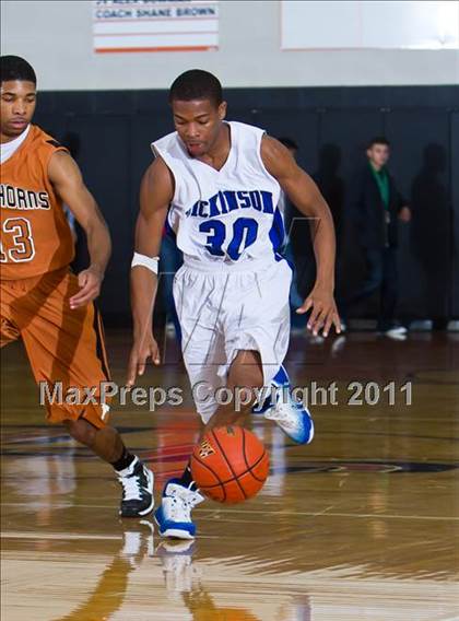 Thumbnail 3 in Dobie vs. Dickinson (McDonald's Texas Invitational) photogallery.