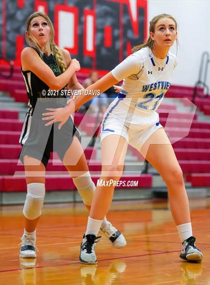 Thumbnail 3 in Apache Junction vs. Westview (Lady Blackhawks Invitational) photogallery.
