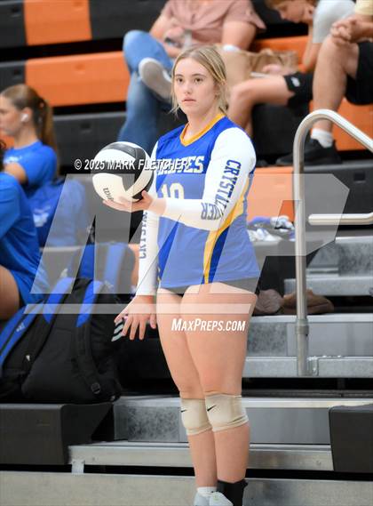 Thumbnail 2 in Taylor vs Crystal River (Pink Blast Tournament at Spruce Creek) photogallery.