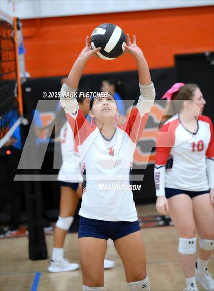 Thumbnail 3 in Taylor vs Crystal River (Pink Blast Tournament at Spruce Creek) photogallery.