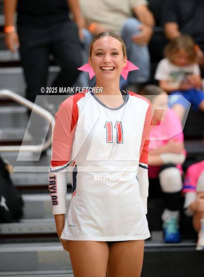 Thumbnail 3 in Taylor vs Crystal River (Pink Blast Tournament at Spruce Creek) photogallery.