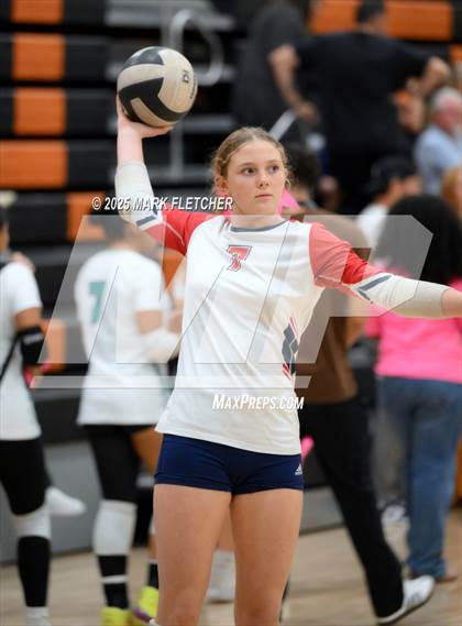 Thumbnail 3 in Taylor vs Crystal River (Pink Blast Tournament at Spruce Creek) photogallery.