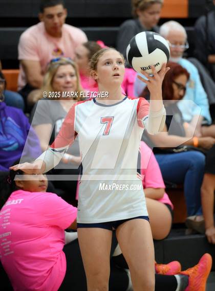 Thumbnail 3 in Taylor vs Crystal River (Pink Blast Tournament at Spruce Creek) photogallery.