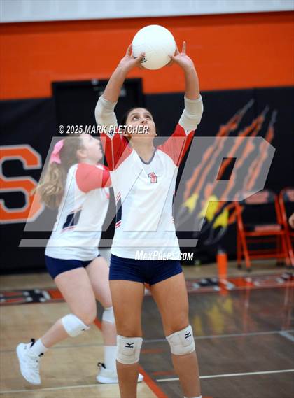 Thumbnail 2 in Taylor vs Crystal River (Pink Blast Tournament at Spruce Creek) photogallery.