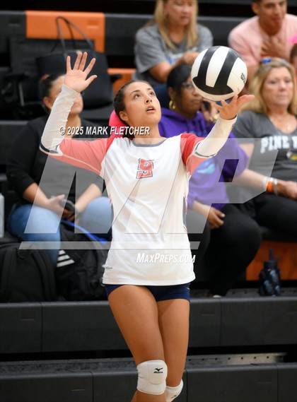 Thumbnail 3 in Taylor vs Crystal River (Pink Blast Tournament at Spruce Creek) photogallery.