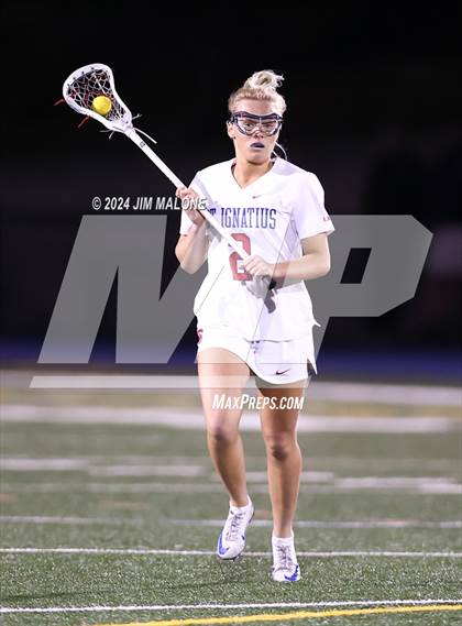 Thumbnail 1 in St. Ignatius College Preparatory vs. Sacred Heart Prep (CIFCCS D1 Championship) photogallery.