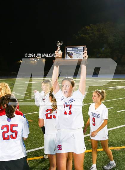 Thumbnail 1 in St. Ignatius College Preparatory vs. Sacred Heart Prep (CIFCCS D1 Championship) photogallery.