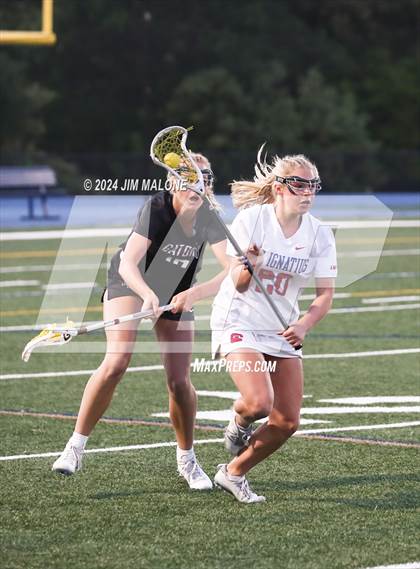 Thumbnail 2 in St. Ignatius College Preparatory vs. Sacred Heart Prep (CIFCCS D1 Championship) photogallery.