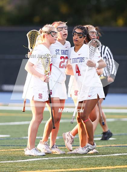 Thumbnail 3 in St. Ignatius College Preparatory vs. Sacred Heart Prep (CIFCCS D1 Championship) photogallery.