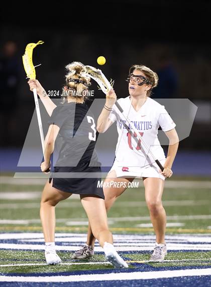 Thumbnail 3 in St. Ignatius College Preparatory vs. Sacred Heart Prep (CIFCCS D1 Championship) photogallery.