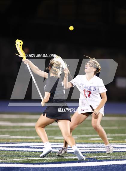 Thumbnail 1 in St. Ignatius College Preparatory vs. Sacred Heart Prep (CIFCCS D1 Championship) photogallery.
