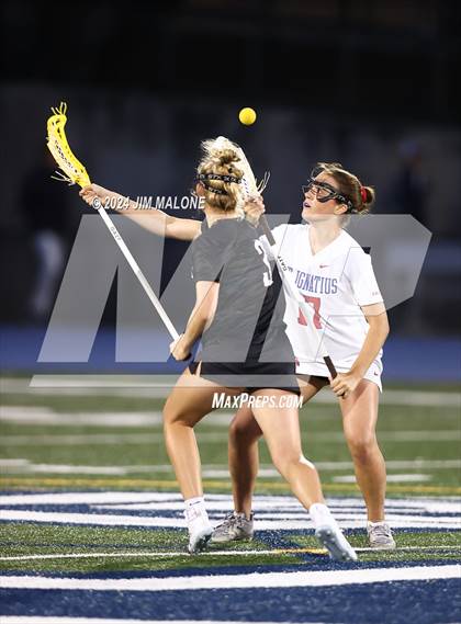 Thumbnail 2 in St. Ignatius College Preparatory vs. Sacred Heart Prep (CIFCCS D1 Championship) photogallery.