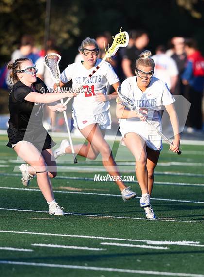 Thumbnail 2 in St. Ignatius College Preparatory vs. Sacred Heart Prep (CIFCCS D1 Championship) photogallery.