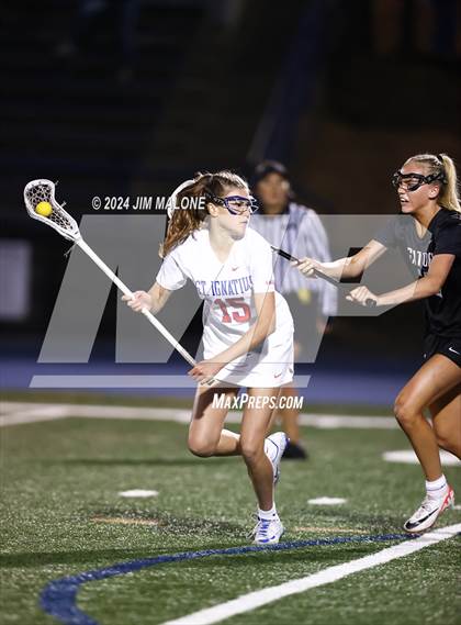 Thumbnail 1 in St. Ignatius College Preparatory vs. Sacred Heart Prep (CIFCCS D1 Championship) photogallery.