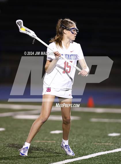 Thumbnail 2 in St. Ignatius College Preparatory vs. Sacred Heart Prep (CIFCCS D1 Championship) photogallery.