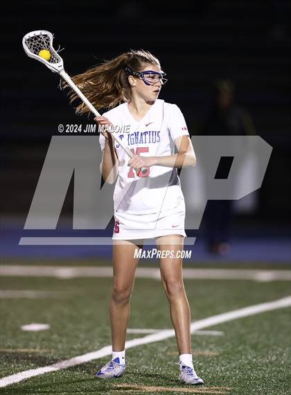 Thumbnail 1 in St. Ignatius College Preparatory vs. Sacred Heart Prep (CIFCCS D1 Championship) photogallery.