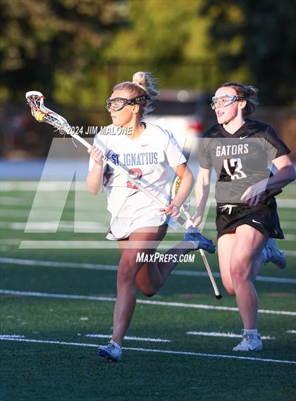 Thumbnail 1 in St. Ignatius College Preparatory vs. Sacred Heart Prep (CIFCCS D1 Championship) photogallery.