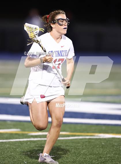 Thumbnail 2 in St. Ignatius College Preparatory vs. Sacred Heart Prep (CIFCCS D1 Championship) photogallery.