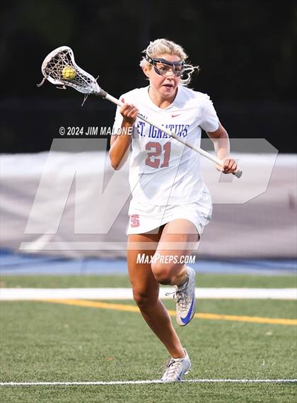 Thumbnail 2 in St. Ignatius College Preparatory vs. Sacred Heart Prep (CIFCCS D1 Championship) photogallery.