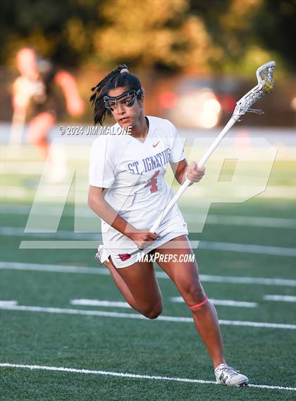 Thumbnail 2 in St. Ignatius College Preparatory vs. Sacred Heart Prep (CIFCCS D1 Championship) photogallery.