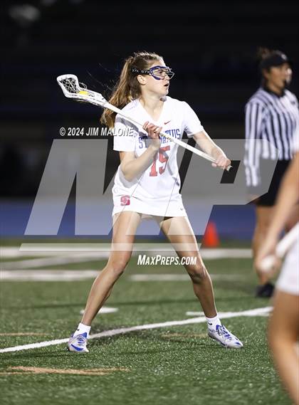Thumbnail 2 in St. Ignatius College Preparatory vs. Sacred Heart Prep (CIFCCS D1 Championship) photogallery.