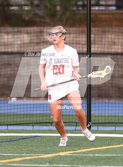 Thumbnail 2 in St. Ignatius College Preparatory vs. Sacred Heart Prep (CIFCCS D1 Championship) photogallery.