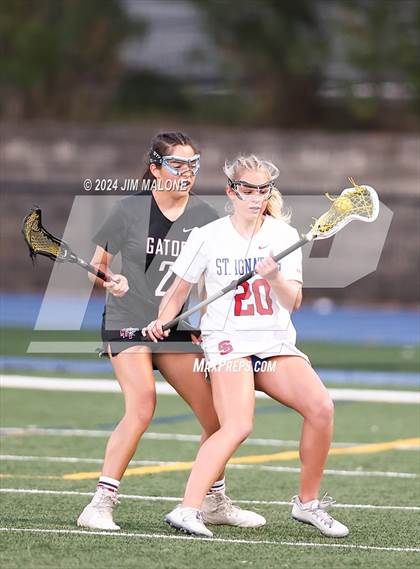 Thumbnail 2 in St. Ignatius College Preparatory vs. Sacred Heart Prep (CIFCCS D1 Championship) photogallery.