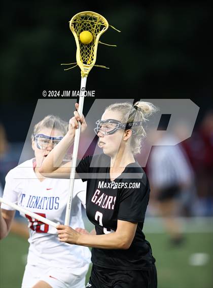 Thumbnail 1 in St. Ignatius College Preparatory vs. Sacred Heart Prep (CIFCCS D1 Championship) photogallery.