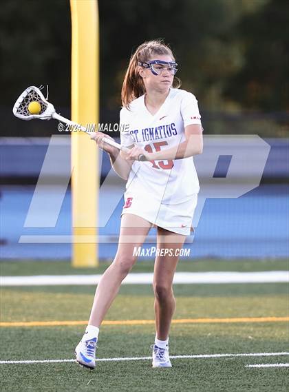Thumbnail 1 in St. Ignatius College Preparatory vs. Sacred Heart Prep (CIFCCS D1 Championship) photogallery.